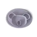Plum Silicone Placemat Plate - Koala - Smokey Lilac