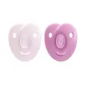 Avent Soothie 0 To 6 Month Pink 2Pk Pink