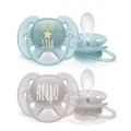 Avent Ultra Soft Soother Deco 6-18M 2Pk