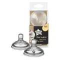 Tommee Tippee Closer To Nature Teat - Variable Flow - 2 Pack