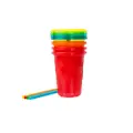 Take & Toss Straw Sippers 10oz 4pk