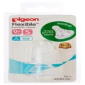 Pigeon Slim Neck Flexible Peristaltic Teat - S - 2 Pack
