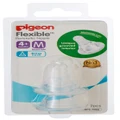 Pigeon Slim Neck Flexible Peristaltic Teat - M - 2 Pack