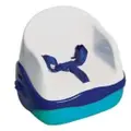 Roger Armstrong Step Stool Booster Seat - Blue/White