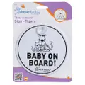 Dreambaby Baby On Board Sign Tiger