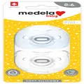 Medela Soft Silicone Soother - Boy - 0-6Months - 2Pack