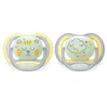 Avent Ultra Air Soother Nighttime 18M+ 2Pk