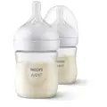 Avent Natural Response Baby Bottles 125ML - 2 Pack