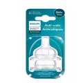 Avent Anti-Colic Teats 6 Month+ - 2 Pack