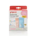 Pigeon Breast Milk Storage Bags Colored 180ml - 25 Pack