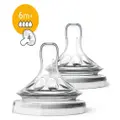 Avent Natural Teat - Fast Flow - 2 Pack