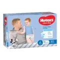 Huggies Ultra Dry Nappies Boys Size6 (16Kg+) 60 Pack
