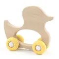 Playground Silicone Push A Long Ducky