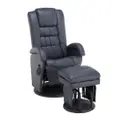 Love N Care Phoenix Glider Chair & Ottoman Platinum
