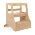 4Baby Learning Tower Natural Wood Look