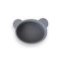 Plum Silicone Bowl -Teddy - Grey