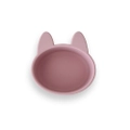 Plum Silicone Bowl - Bunny - Dusty Berry
