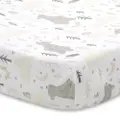 The Peanut Shell Under The Stars Cot Fitted Sheet