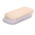 Bubba Nordic 2 Pack Jersey Co- Sleeper Fitted Sheet Peach/Lilac