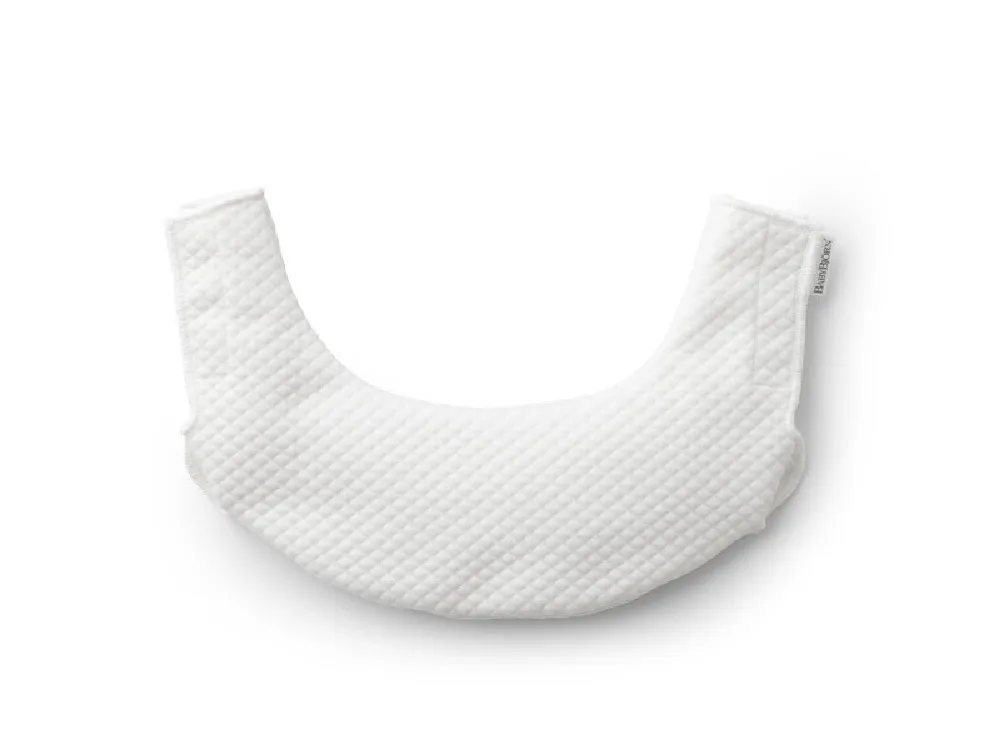 BabyBjorn Teething Bib For One White
