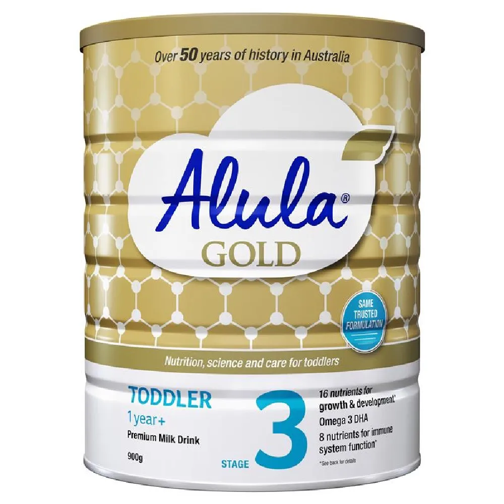 Alula Gold Toddler Formula Stage 3 12Months+ - 900 Grams