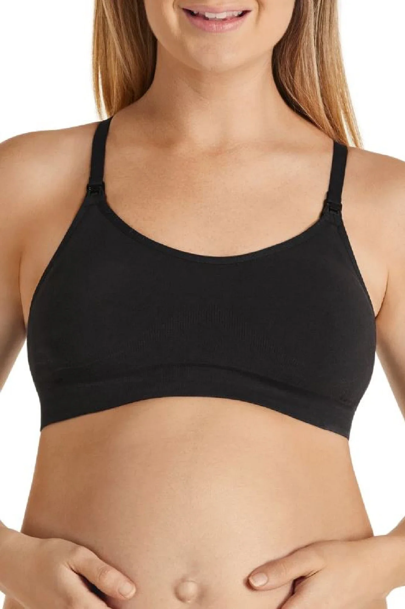 Bonds Bumps Seam Free Crop Black Size 12