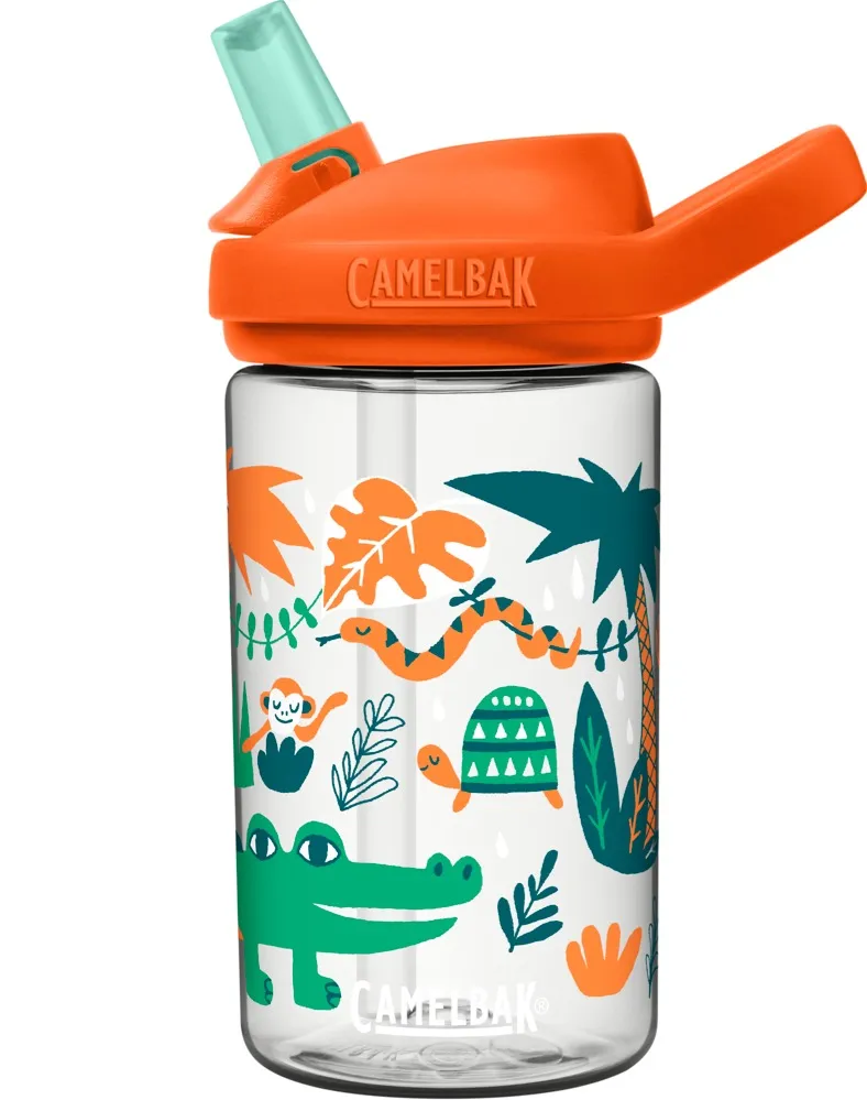 Camelbak Bottle Eddy+ Kids 400ml Jungle Animals Orange