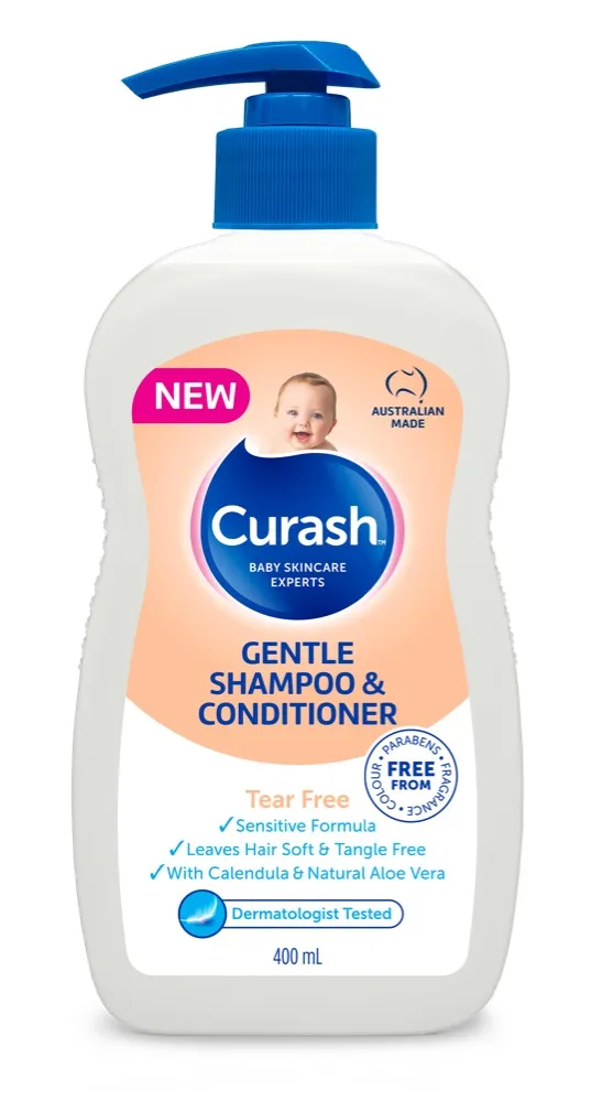 Curash Gentle Shampoo & Conditioner 400 ML