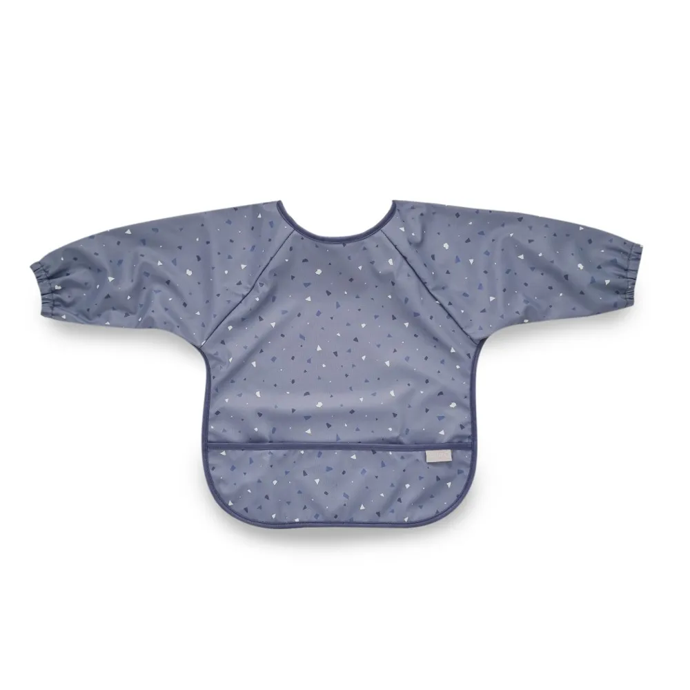 Plum Smock Bib Steel Blue