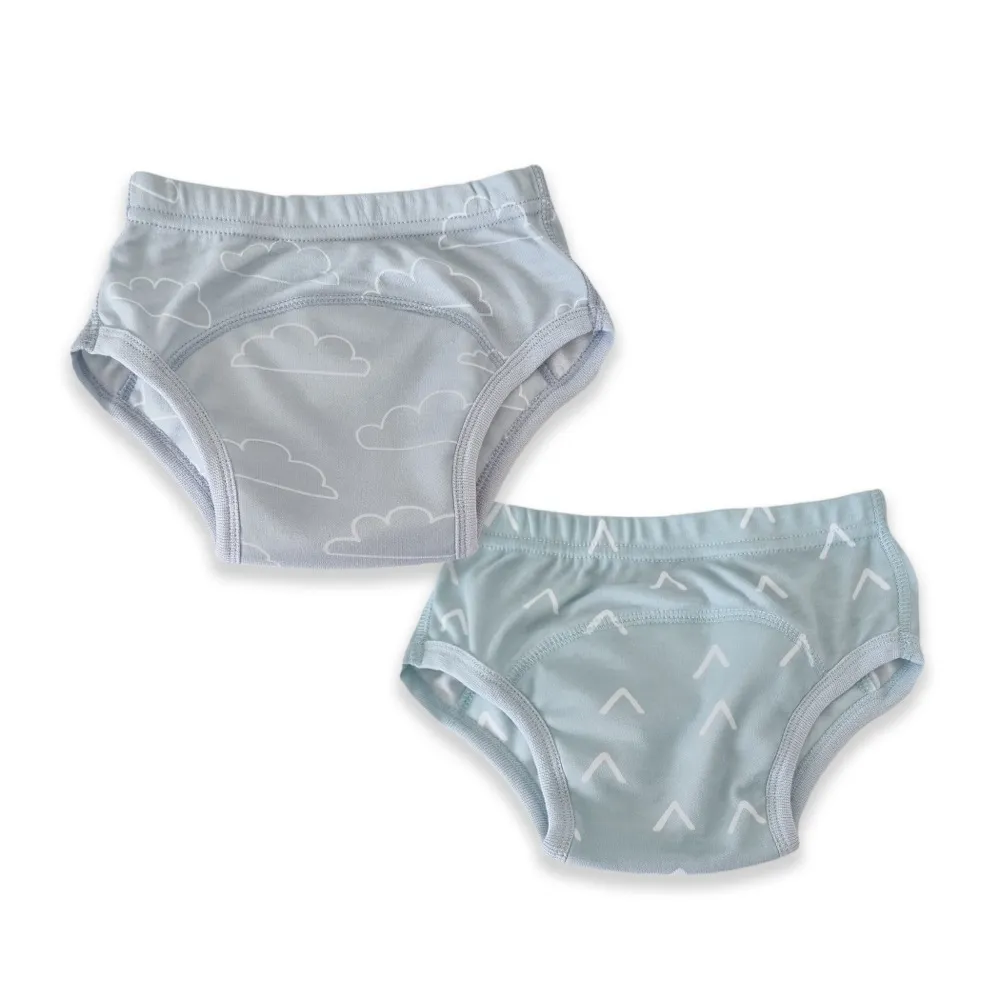 Bubba Blue Training Pants 2 Pack Butterfly Whisper Size Medium