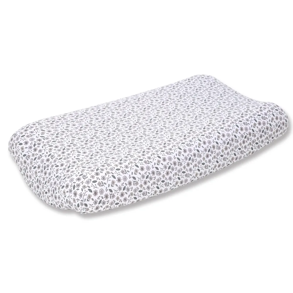 Bilbi Jersey Bedside Sleeper Fitted Sheet Wildflower Pink