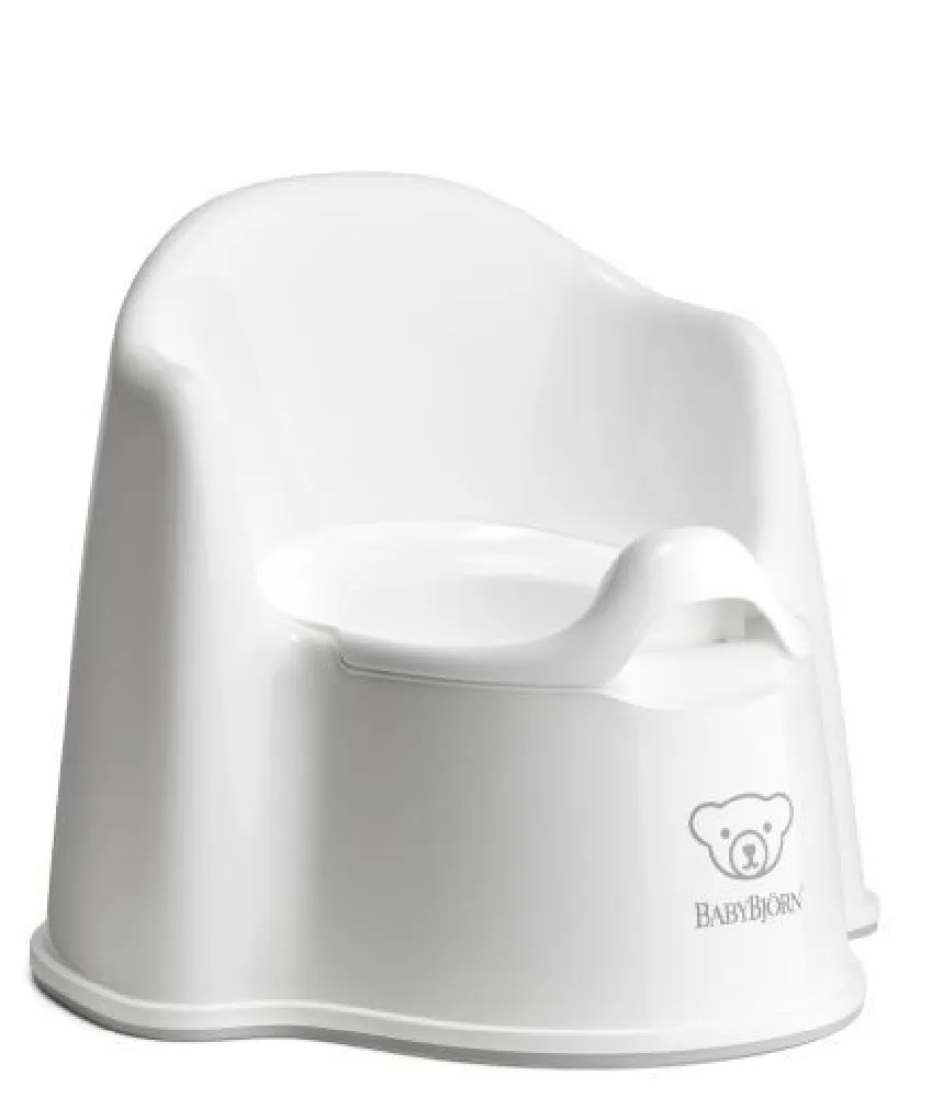 BabyBjorn Potty Chair White/Grey