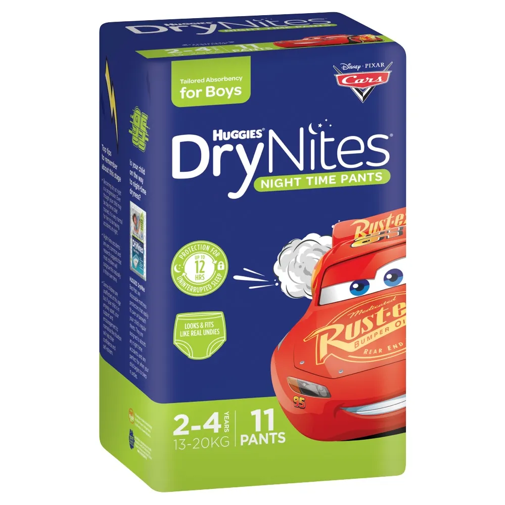 Huggies drynites pyjama pants boy 2 4 years