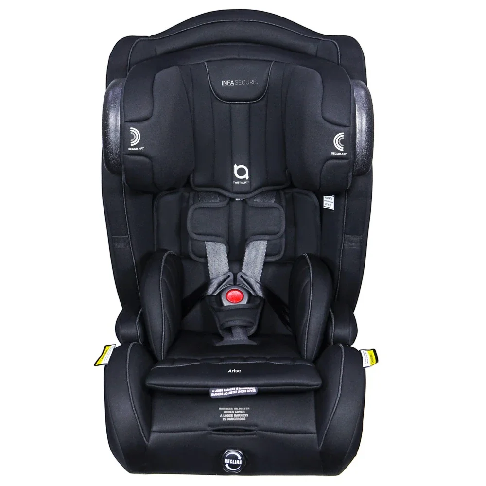 Infasecure Arise Quantum Pro Harnessed Booster Black