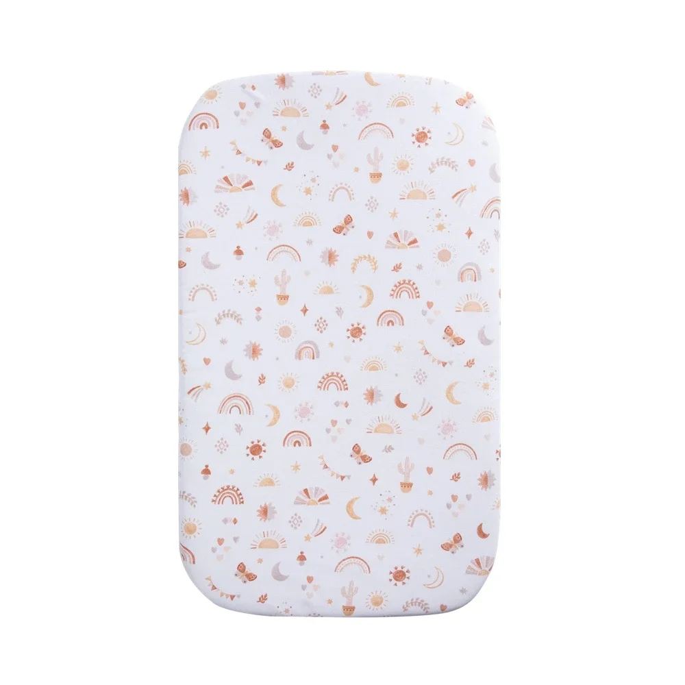 Living Textiles Bedside Sleeper Fitted Sheet Boho Bliss