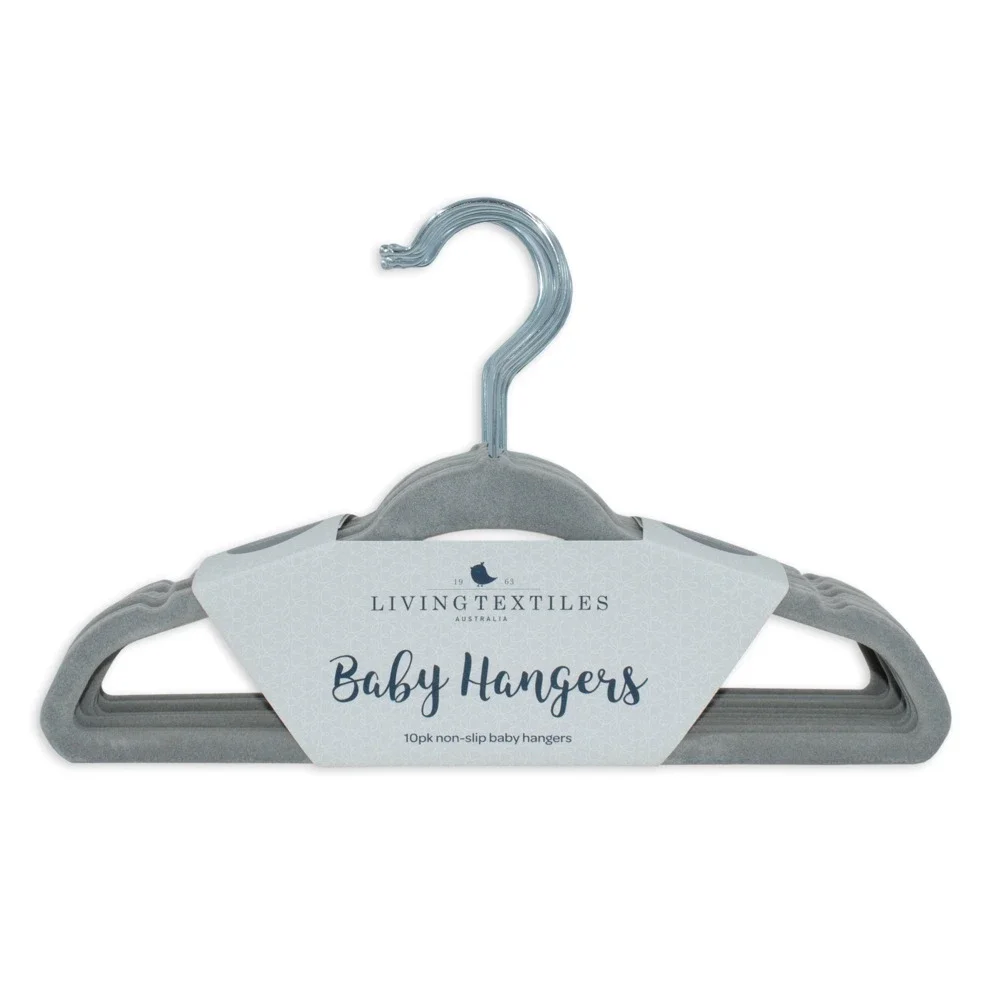 Living Textiles Coat Hanger Grey