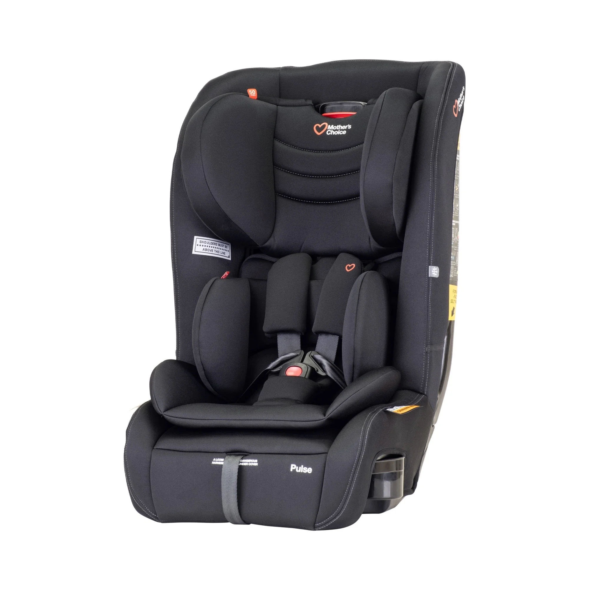 Mother's Choice Pulse Harnessed Car Seat Black Sky