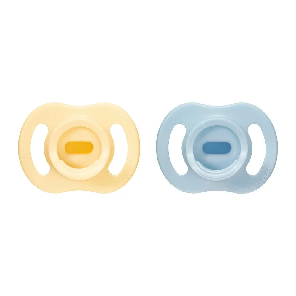 Tommee Tippee Ultra-Light Stayput Silicone Soother 0-6M 2Pack