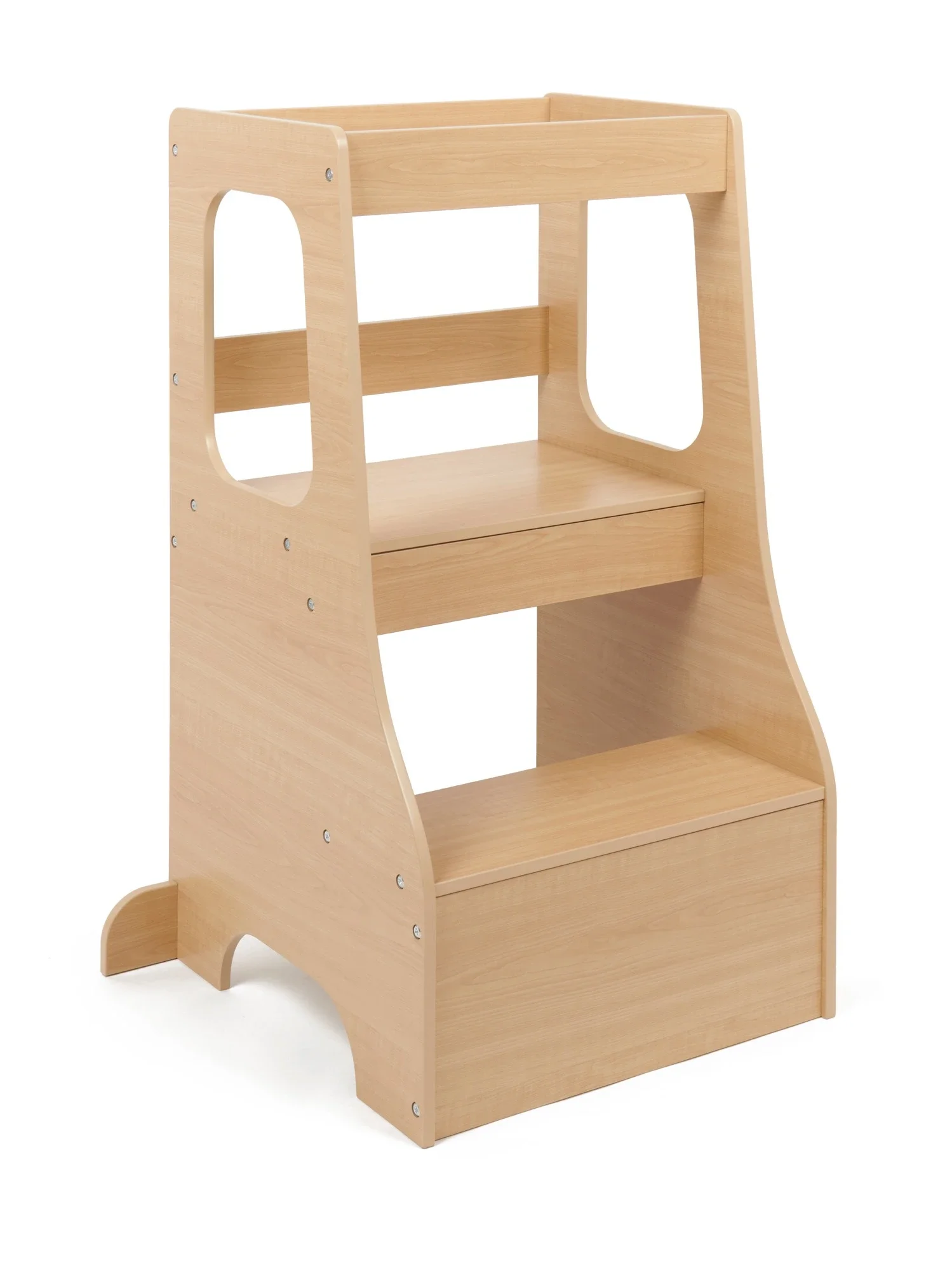 4baby Learning Tower Beige Wood Look