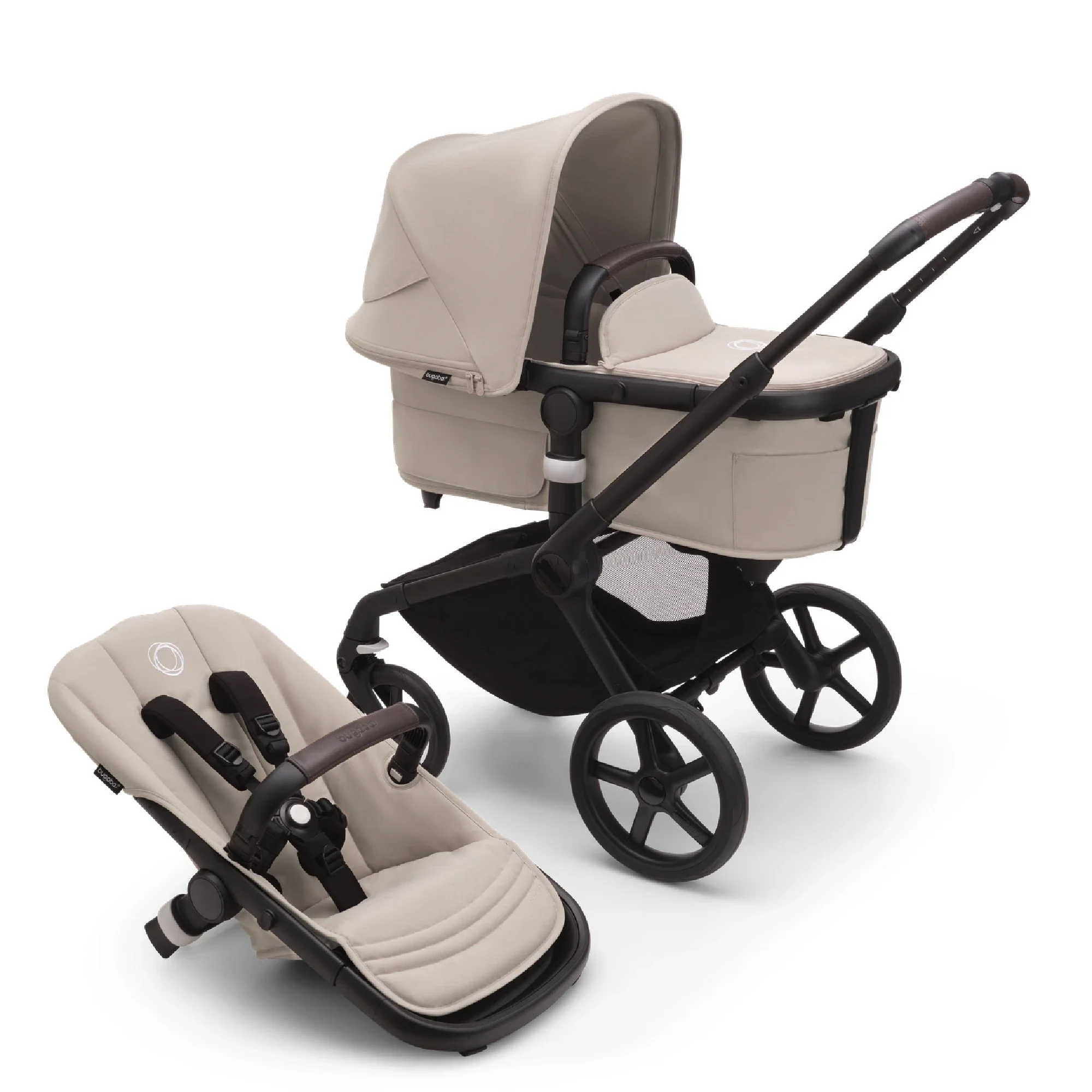 Bugaboo Fox 5 Black/Desert Taupe