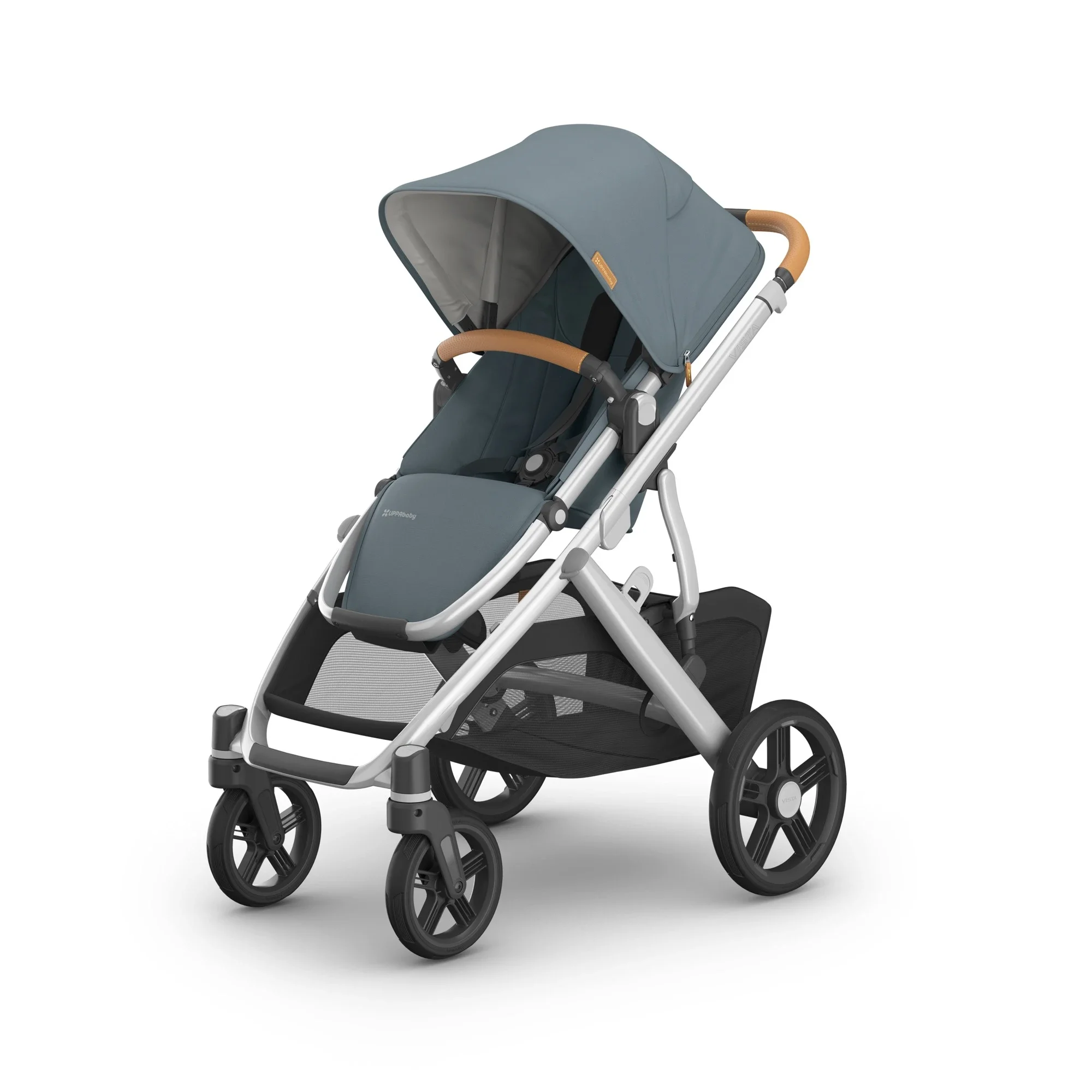 UPPAbaby Vista V3 With Bassinet Silver Stone Blue Callum