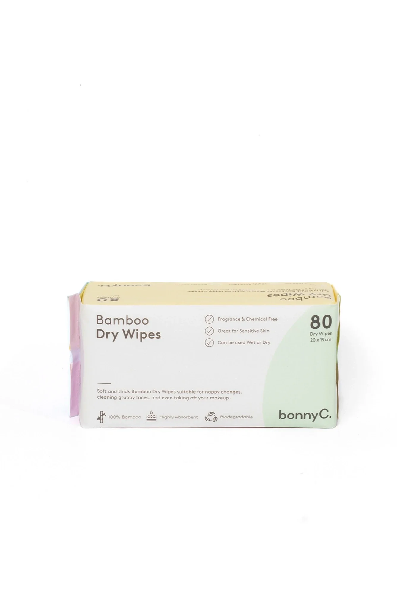 Bonnyc Bamboo Dry Wipes