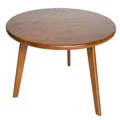 Replica Hans Wegner CH008 Round Wood Coffee Table | Walnut