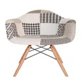 Replica Eames DAW Eiffel Chair | Multicoloured V3 & Natural