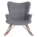 Replica Grant Featherston Rocking Chair | Grey Fabric
