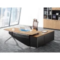 Arisen Deluxe Corner Office Desk With Buffet