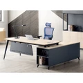 Conquest Deluxe Corner Desk With Cabinet
