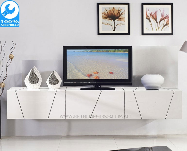 2m Adorra Floating TV Unit