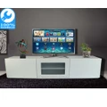 White Grandora 1.8m TV Cabinet