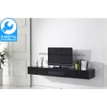 Black Expressia Wall Mounted TV Cabinet